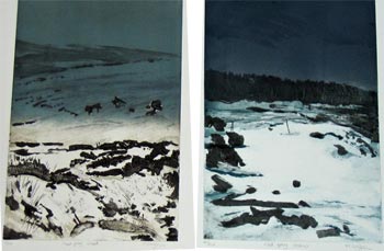 Winter Snow III (paired with Winter Snow II)